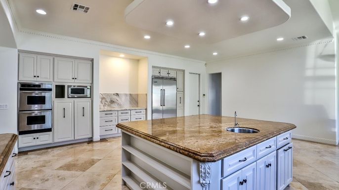 Interior, Kitchen, Recessed Lighting, Stainless Steel Appliances