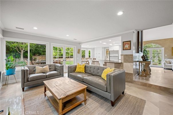 Interior, Kitchen, Living room, Recessed Lighting