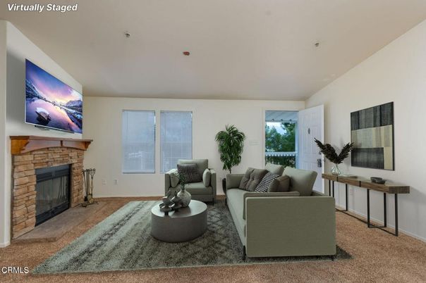 Fireplace, Interior, Living room