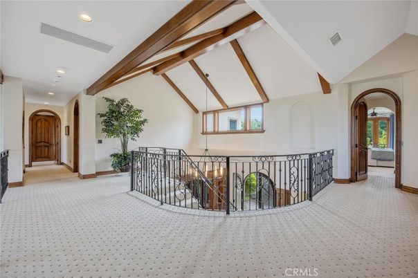 Interior, Recessed Lighting, Wooden Beams