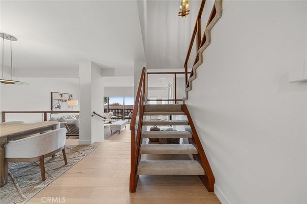 Dining room, Interior, Living room, Pendant Lights, Wood Texture Flooring