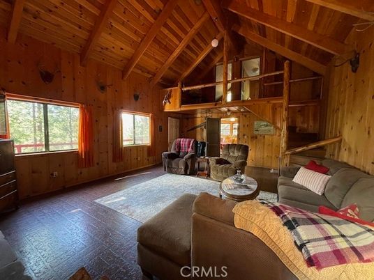 Interior, Living room, Wooden Beams, Wooden Ceilings, Wooden Walls