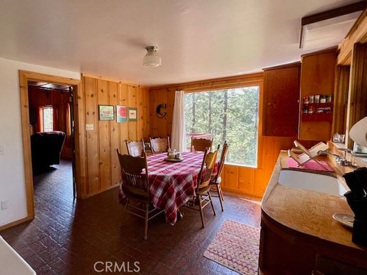 Dining room, Interior, Wooden Walls