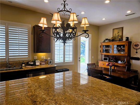 Chandelier, Dining room, Interior, Recessed Lighting