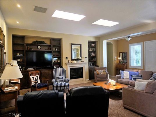 Fireplace, Interior, Living room, Recessed Lighting