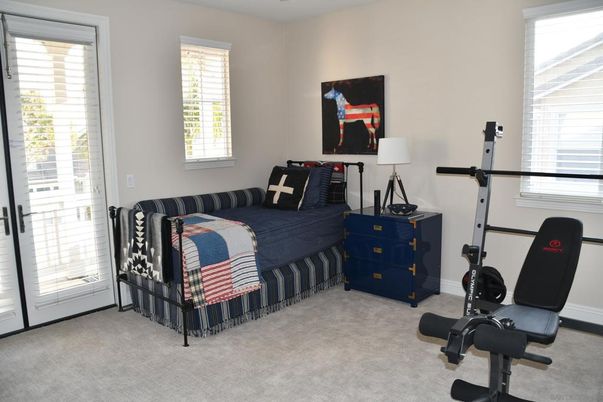 Bedroom, Fitness Equipment, Interior