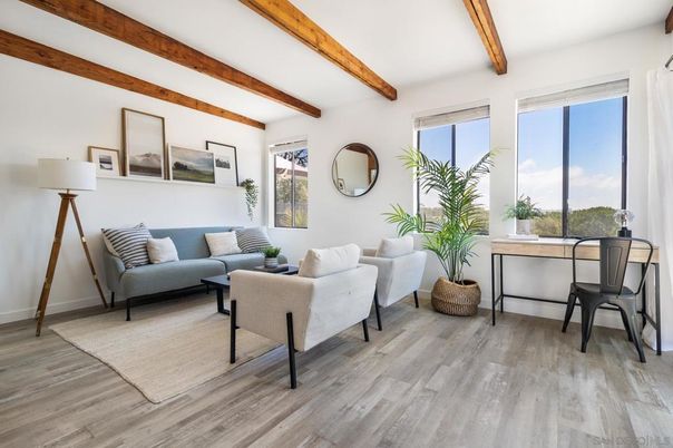Interior, Living room, Wooden Beams, Wood Texture Flooring