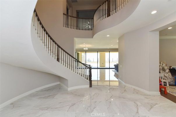 Interior, Marble, Recessed Lighting
