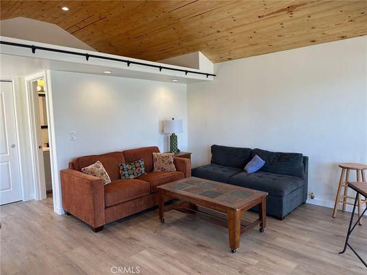 Interior, Living room, Recessed Lighting, Wooden Ceilings, Wood Texture Flooring