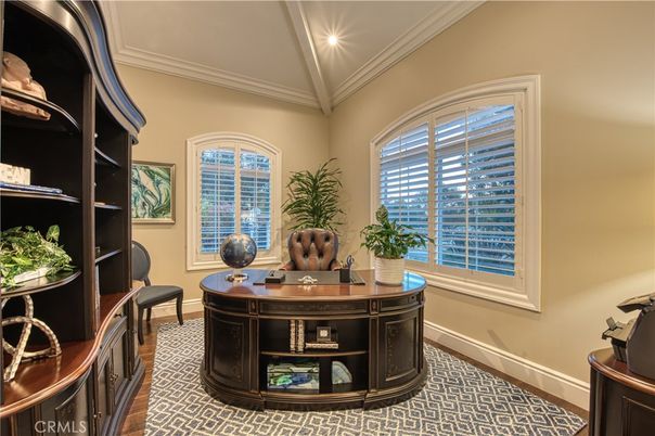 Home Office, Interior, Recessed Lighting