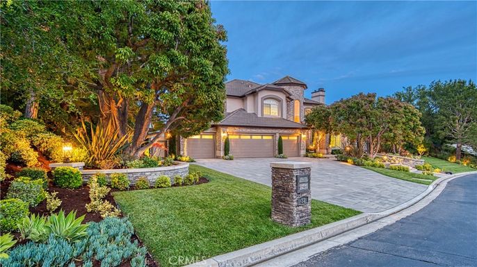 Attached, Backyard, Exterior, Facade, Mediterranean