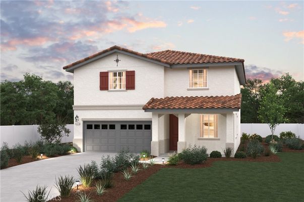 Attached, Exterior, Facade, Spanish Mediterranean