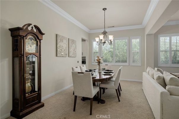 Chandelier, Dining room, Interior
