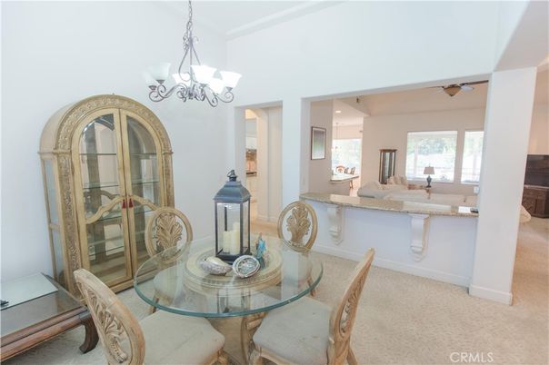 Chandelier, Dining room, Interior