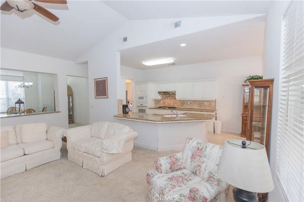 Interior, Kitchen, Living room, Recessed Lighting