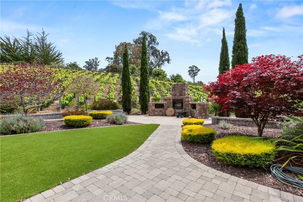 Backyard, Exterior, Fireplace