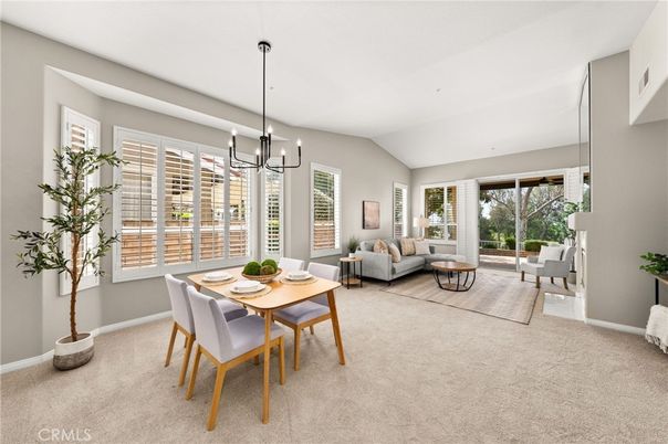 Dining room, Interior, Living room, Pendant Lights