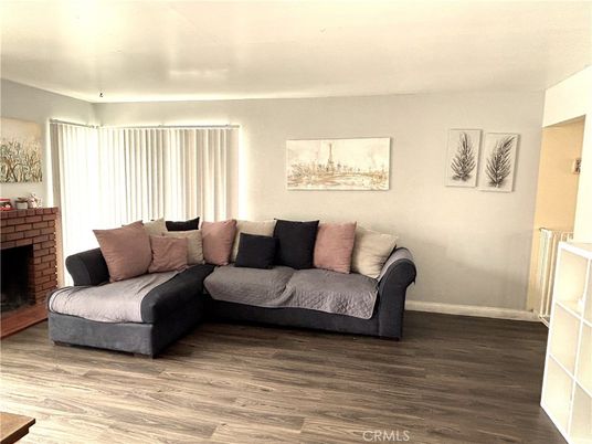 Fireplace, Interior, Living room, Wood Texture Flooring