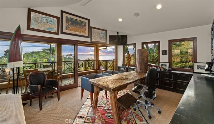 Home Office, Interior, Recessed Lighting