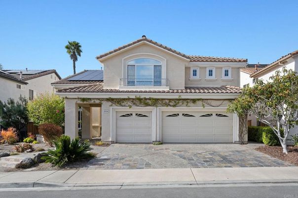 Attached, Exterior, Facade, Solar Panels, Mediterranean