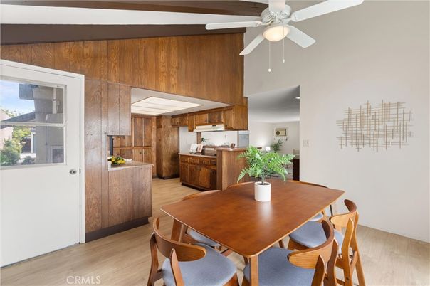 Dining room, Interior, Kitchen, Wood Texture Flooring