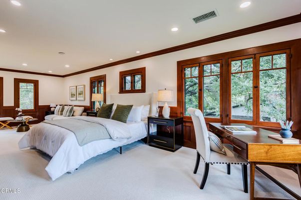 Bedroom, Home Office, Interior, Recessed Lighting
