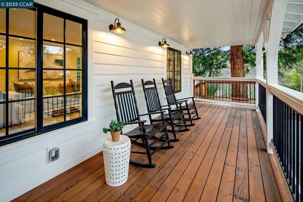 Exterior, Wood Texture Flooring
