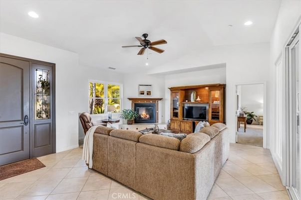 Fireplace, Interior, Living room, Recessed Lighting