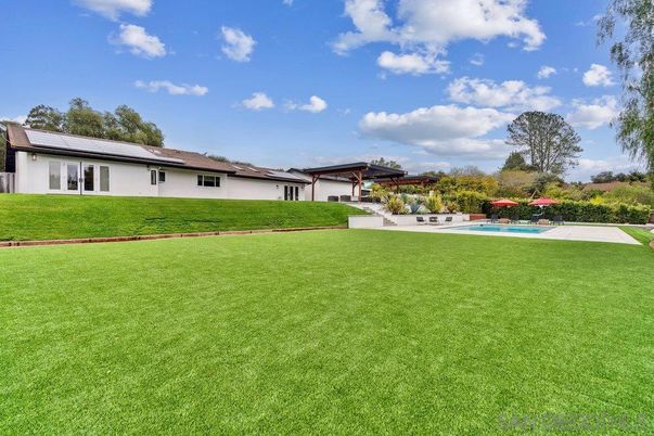 Backyard, Exterior, Pool, Solar Panels