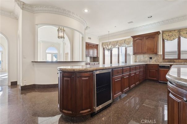 Chandelier, Interior, Kitchen, Recessed Lighting