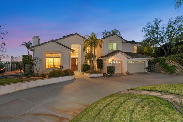 Attached, Backyard, Exterior, Facade, Mediterranean