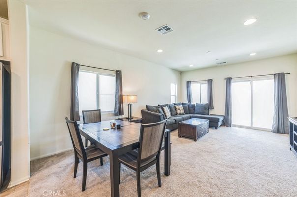 Dining room, Interior, Living room, Recessed Lighting