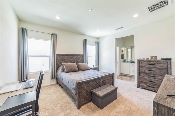 Bedroom, Home Office, Interior, Recessed Lighting