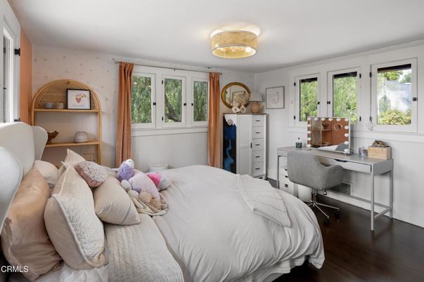 Bedroom, Home Office, Interior, Wood Texture Flooring