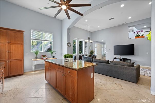 Dining room, Interior, Kitchen, Living room, Pendant Lights, Recessed Lighting