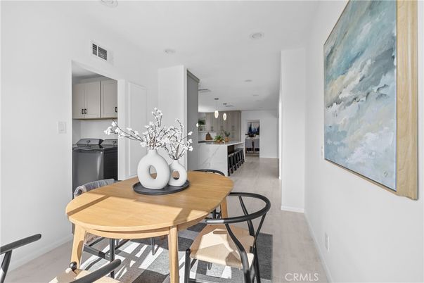 Dining room, Interior, Kitchen, Pendant Lights, Recessed Lighting