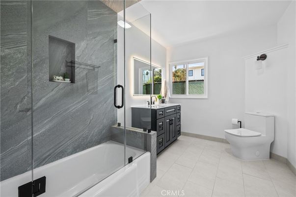 Bathroom, Glass Shower, Interior