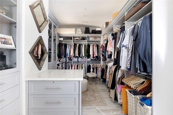 Interior, Marble, Recessed Lighting, Walk-in Closets