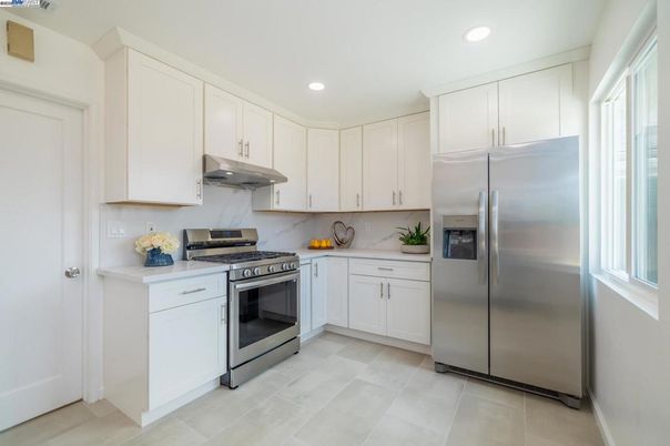 Interior, Kitchen, Recessed Lighting, Stainless Steel Appliances