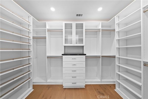 Interior, Recessed Lighting, Walk-in Closets, Wood Texture Flooring