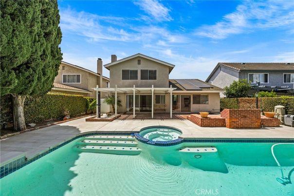 Exterior, Pool, Solar Panels