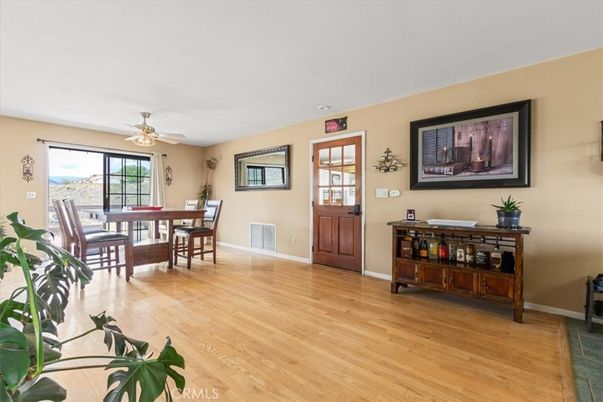 Dining room, Interior, Wood Texture Flooring