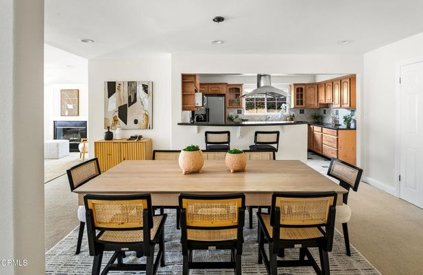 Dining room, Interior, Kitchen, Recessed Lighting, Stainless Steel Appliances