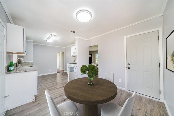 Dining room, Interior, Wood Texture Flooring