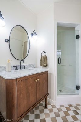 Bathroom, Dual Sink Vanities, Glass Shower, Interior