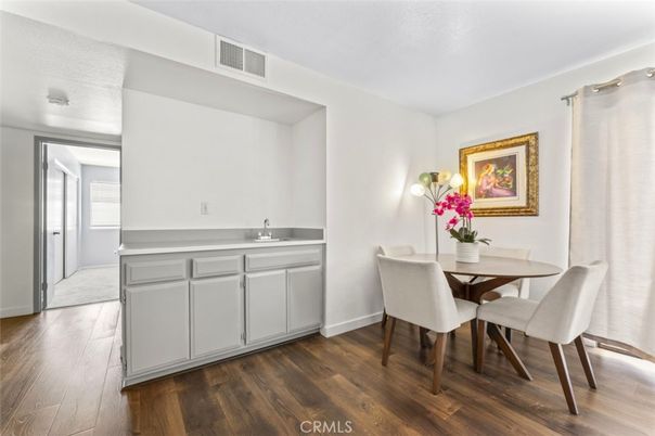 Dining room, Interior, Wood Texture Flooring