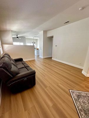 Interior, Living room, Pendant Lights, Wood Texture Flooring