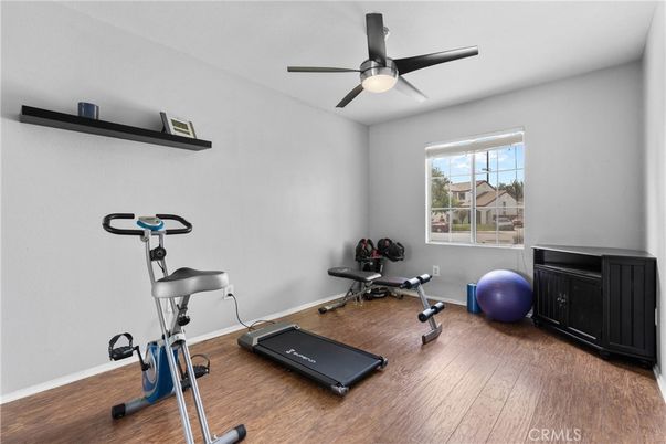 Fitness Equipment, Interior, Wood Texture Flooring