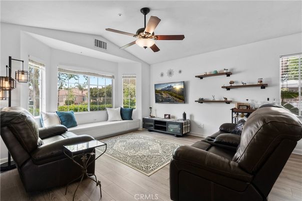 Interior, Living room, Pendant Lights, Wood Texture Flooring