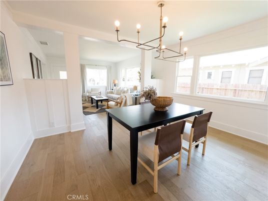 Chandelier, Dining room, Interior, Living room, Wood Texture Flooring